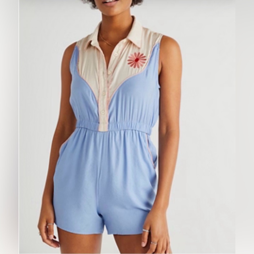 Understated Leather Daydream Believer Romper xs